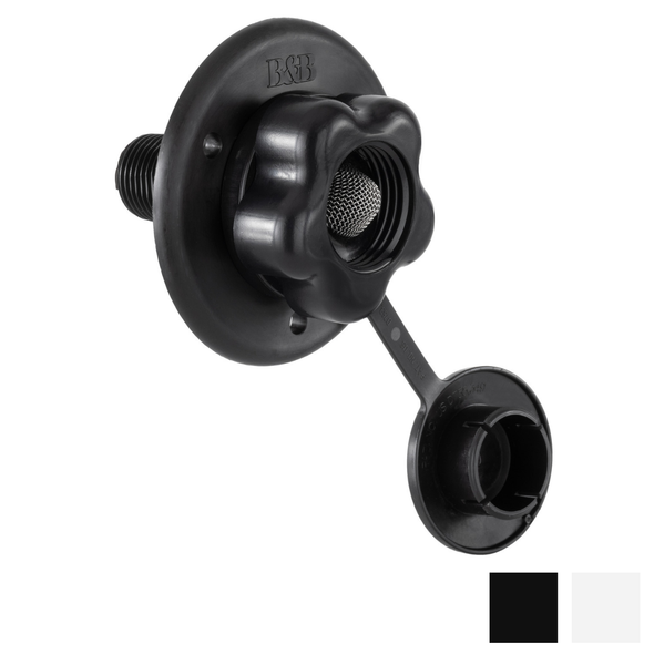 RecPro RV City Water Fill Inlet with Check Valve