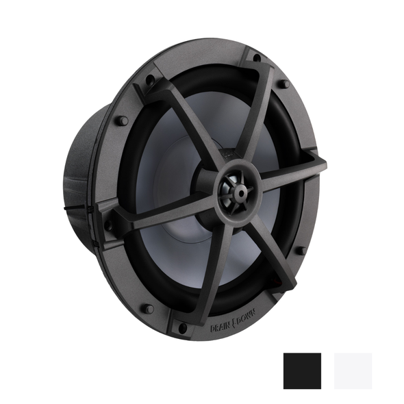Polk RV 8.8" Coxial Water-Resistant Speaker Indoor/Outdoor With RGB LED Lighting