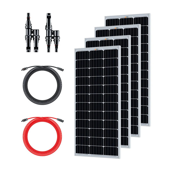 Rich Solar 400 Watt RV Solar Kit for Solar Generators Portable Power Stations