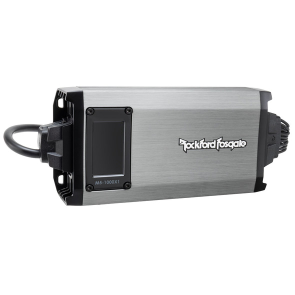 Rockford Fosgate M5-1000X1 Marine Amplifier 1000W Class-D Mono Amp for Subwoofers