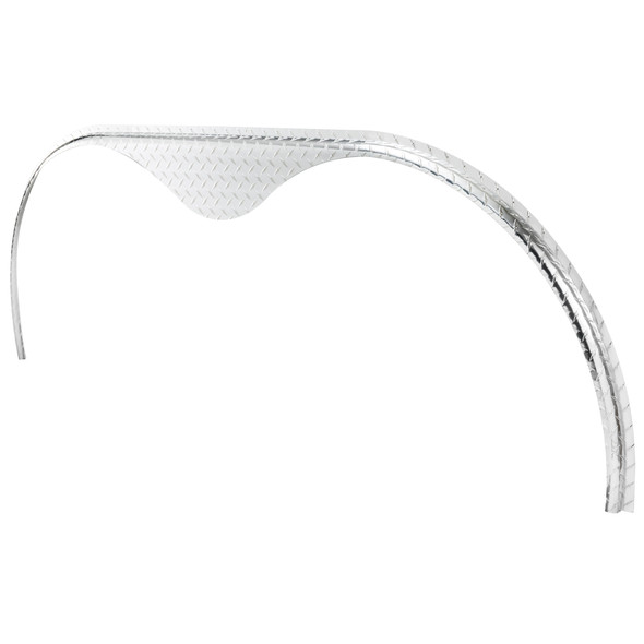 Aluminum Diamond Plate Tandem Trailer Fender Flare 72" x 20"