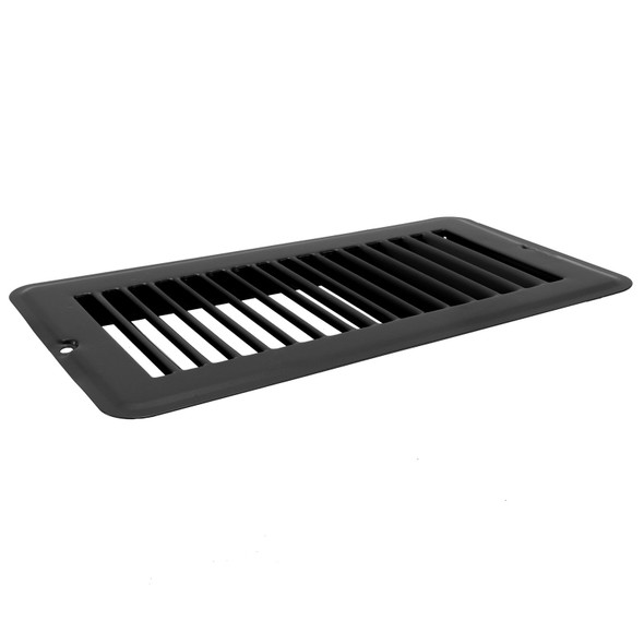 RV Floor Register 4" x 8" Steel Undampered Vent