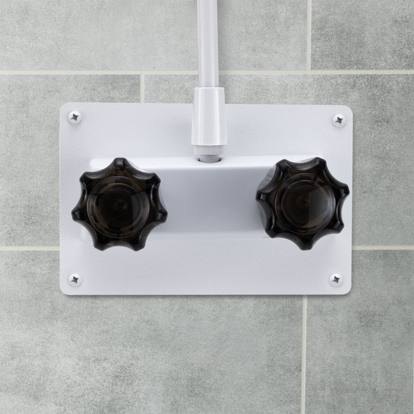 RV Shower Faucet Cover Plate Wall Mount