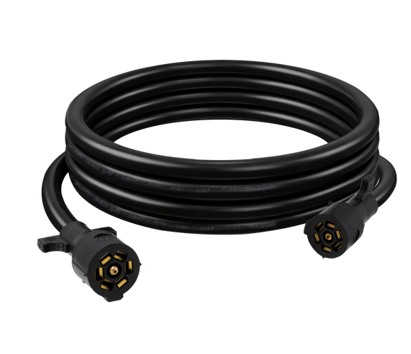 7-Way Trailer Plug Cord 12' Double Ended