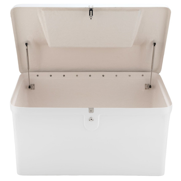 Marine Deck Storage Box with Seat Top 71" 