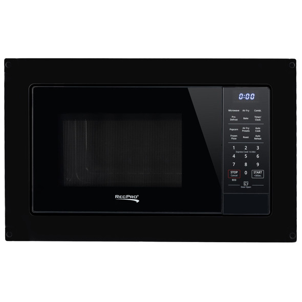RV Microwave Air Fryer 1.1 cu. ft. Black or Stainless Steel 