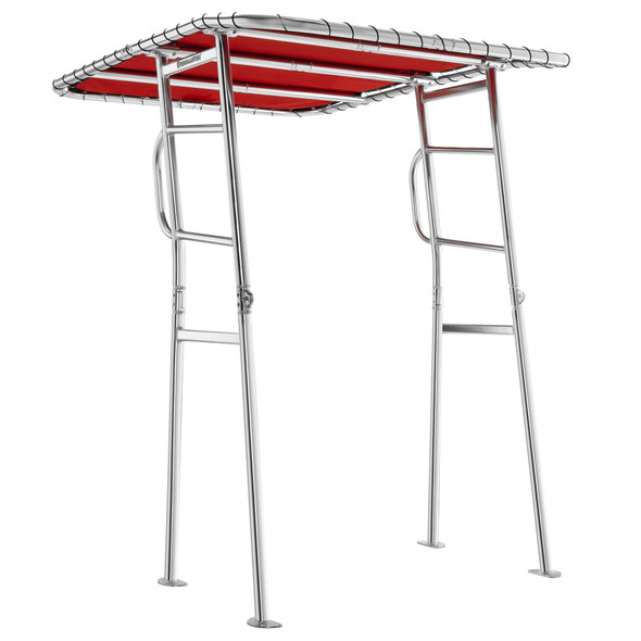 Fishmaster Original Folding T Top Canopy Polished