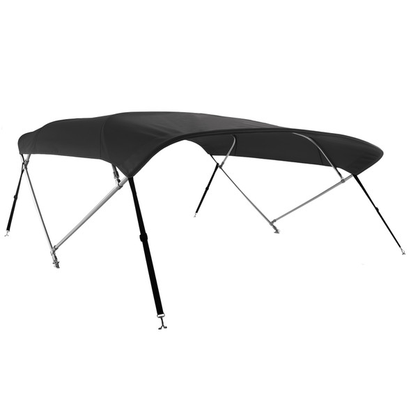 4 Bow Bimini Top Boat Cover 35 Series - 35" Height, 96" Length, 54"- 60" Width