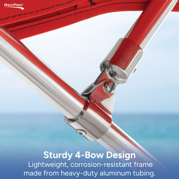 4 Bow Bimini Top Boat Cover 35 Series - 35" Height, 96" Length, 67"- 72" Width