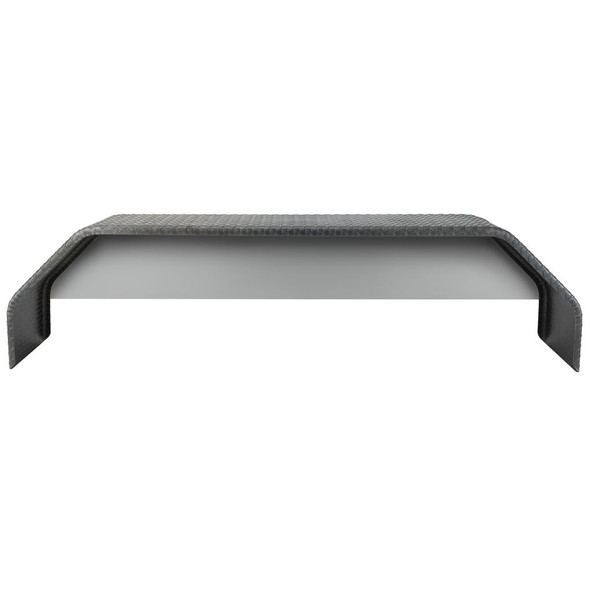 Steel Diamond Plate Double Break Tandem Axle Trailer Fender  72" x 19 3/4" x 10"