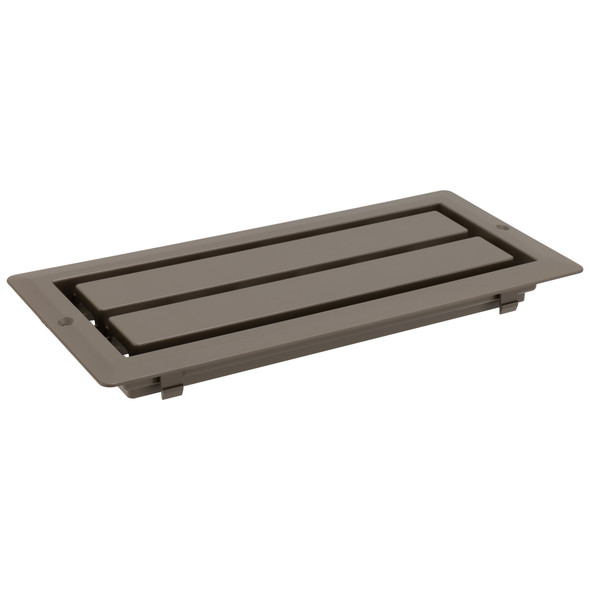 RV Floor Register 4" x 10" Brown Vent