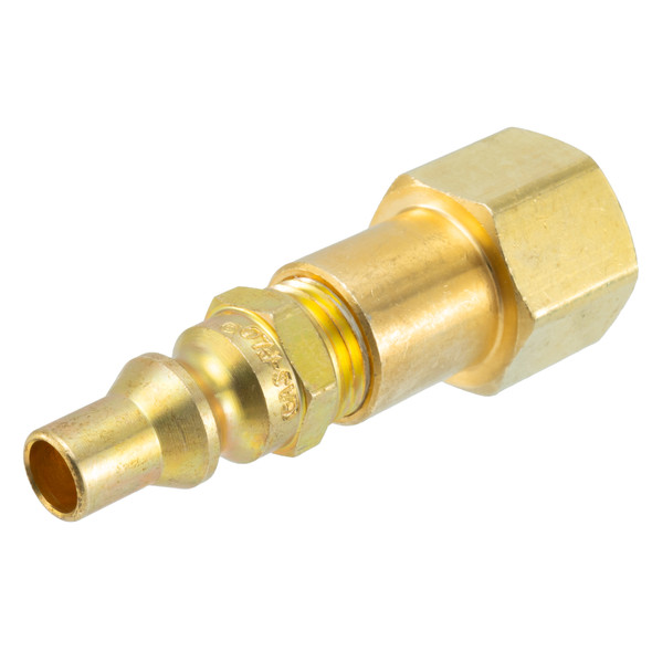 RV Propane Adapter Fitting Quick Disconnect 3/8” Female Flare Brass 