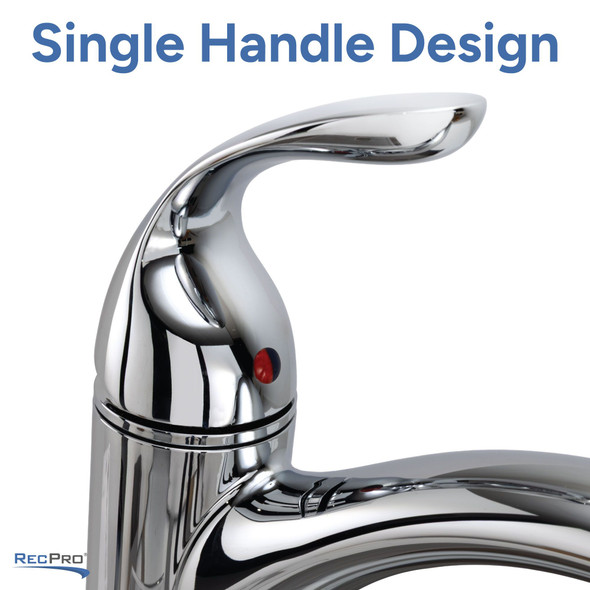 RV Kitchen Faucet Chrome Single Handle