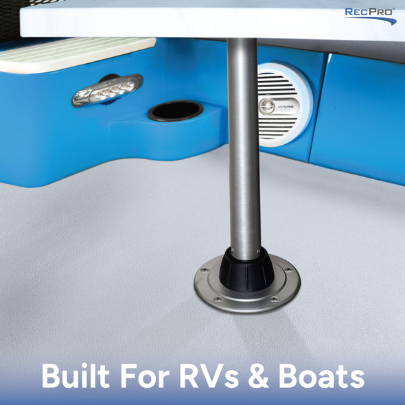 Boat and RV 27" Table Leg Kit with Twist Lock Collar 