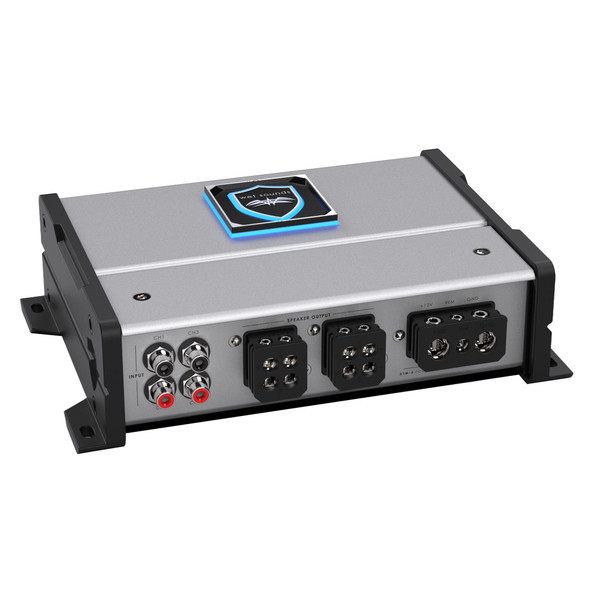 Wet Sounds 4-Channel Marine Amplifier Full-Range Class-D 