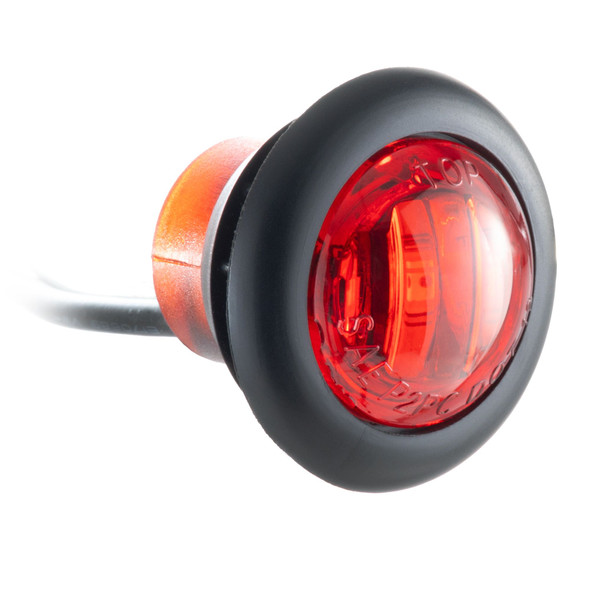 3/4" Red/Red LED Clearance Marker Bullet Lights (5, 10, and 20 Packs)