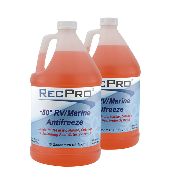 RV Antifreeze -50°F Protection Non-Toxic