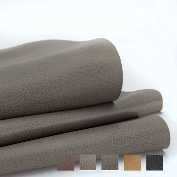 Putty RecPro RV Suprima Leather Fabric by the Yard