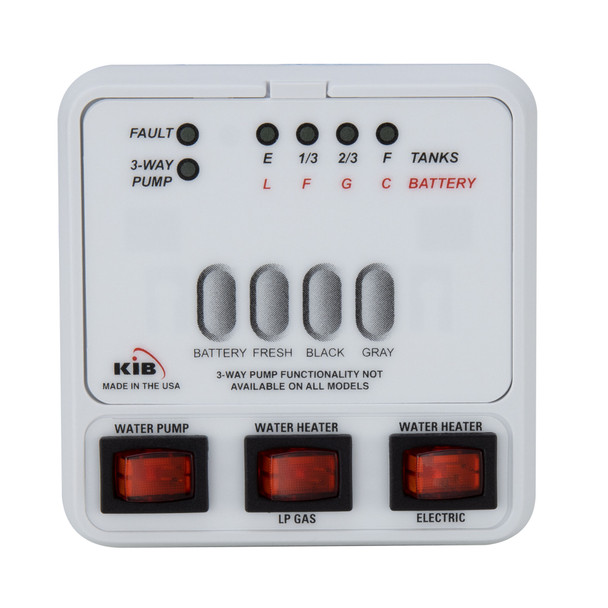 RV KIB Tank Sensor Monitor Panel M23 with Wiring Harness Kit - RecPro