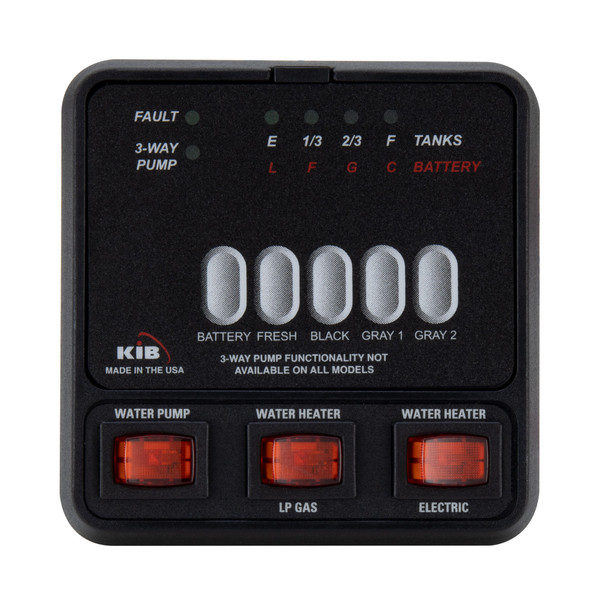 RV KIB Tank Sensor Monitor Panel M25 with Wiring Harness Kit - RecPro