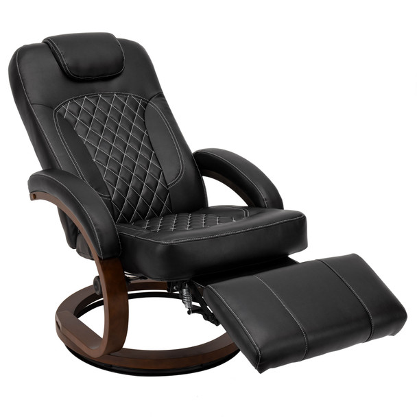  RV Euro Chair Recliner in Black