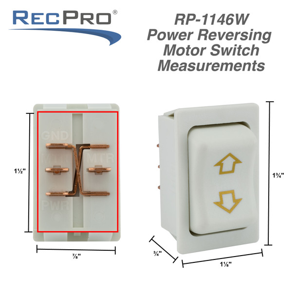 RV Power Reversing Motor Open Circuit Switch