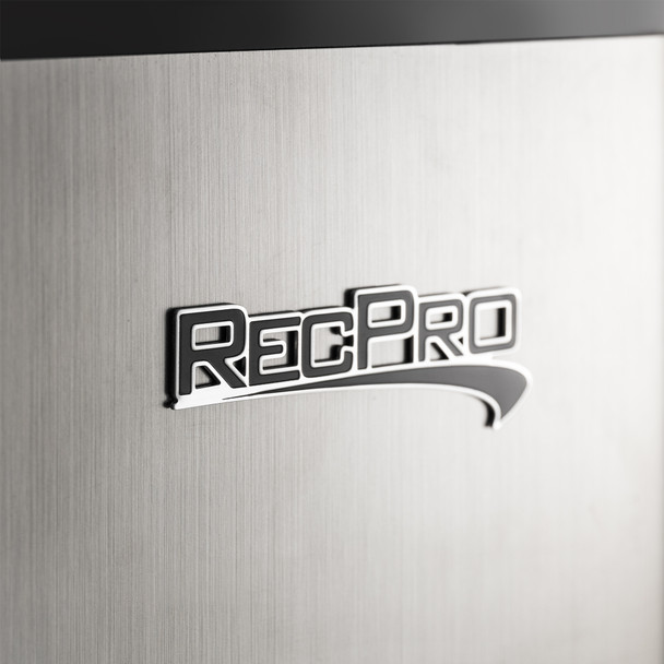 RV Refrigerator 3.3 Cubic Feet 12V Stainless Steel