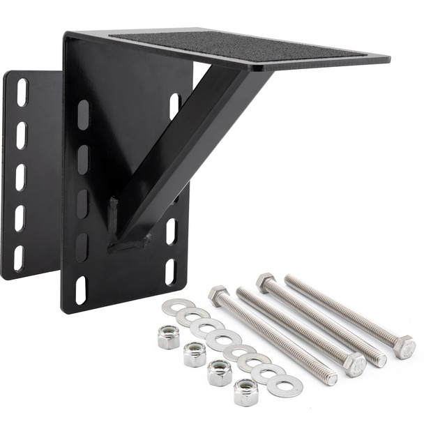 RV Frame Mounted Single Step for Bumper and Trailer