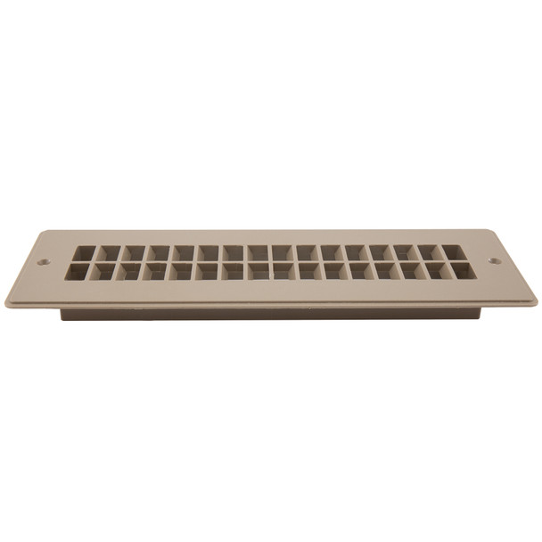RV Floor Register 2" x 10" Undampered Vent RecPro
