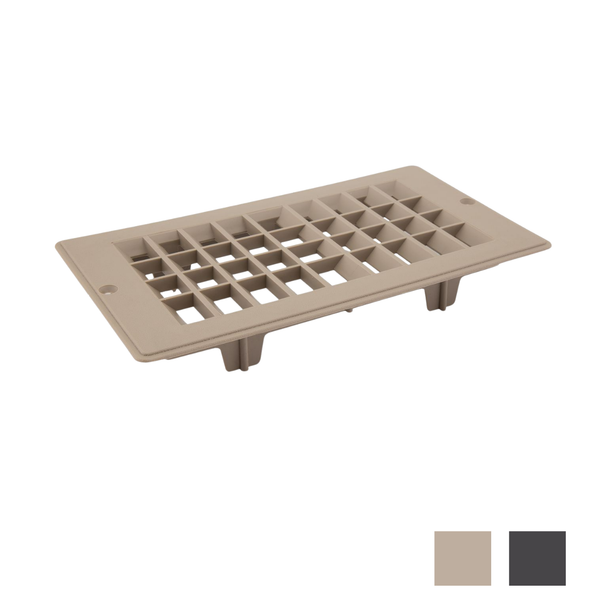 RV Floor Register 4" x 8" Undampered Vent