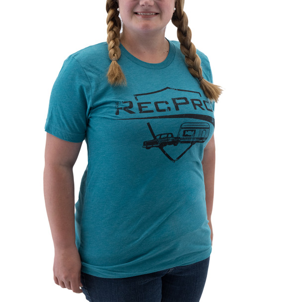 RecPro Shield T-Shirt in Teal
