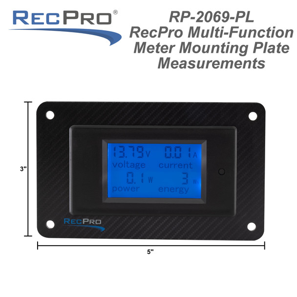 RV Power Usage Meter 12V DC Tester RecPro