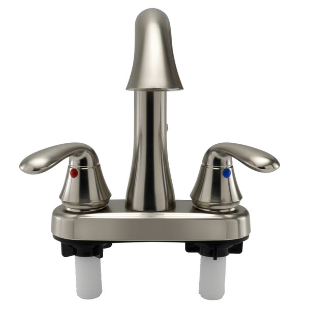 RV Bathroom Faucet with High Arch Brushed Nickel RecPro