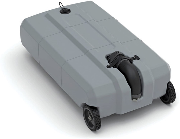 27 Gallon RV Portable Holding Tank with 2 Wheels