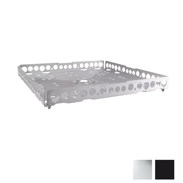 RV Bumper Mounted Cargo and Generator Carrier Tray