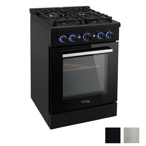 RecPro RV Stove Gas Range 24" Freestanding