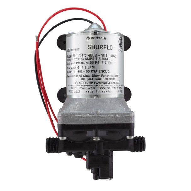 SHURflo 12v 3.0 GPM RV Water Pump # 4008-101-A65