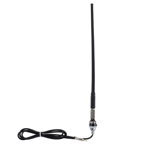 RV Heavy Duty AM/FM Rubber Mast Antenna with 59 Cable - RecPro