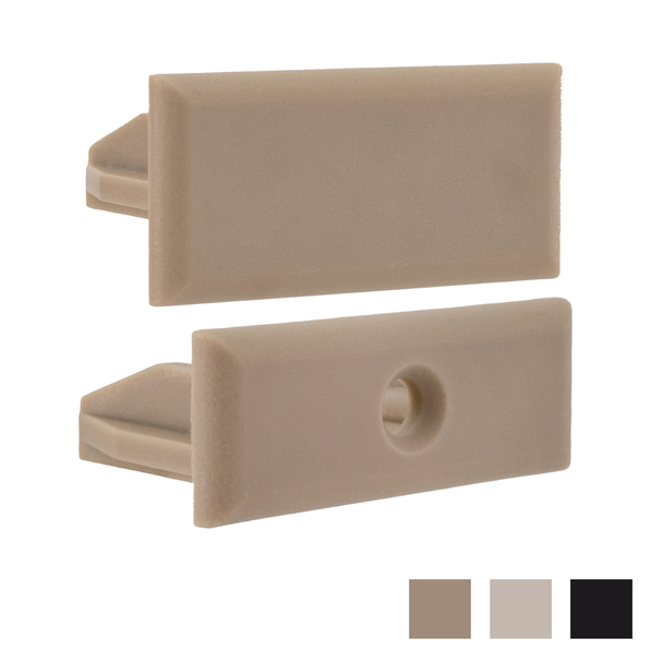 RV Pleated Shade Replacement End Caps