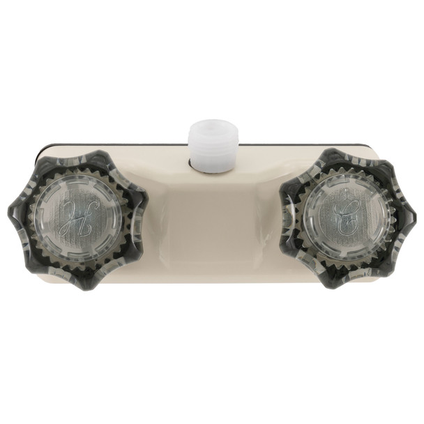 RV Shower Diverter Faucet Parchment RecPro