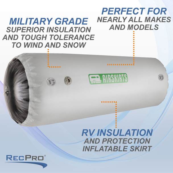 Inflatable RV Skirting - Small Kit Fits 16'- 24' Inflatable RV Skirting - Small Kit Fits 16'- 24'