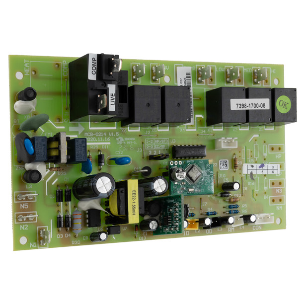 Replacement air conditioner electrical control board.