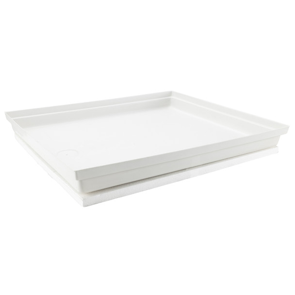 White RV shower pan.