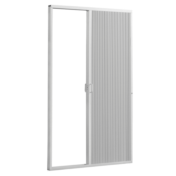 Pleated Folding RV Shower Doors Gray