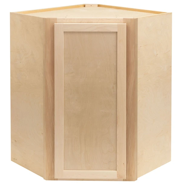 RV Cabinets Maple Wood Shaker | Wall Corner Cabinet 24" W x 30" H | RTA Cabinets
