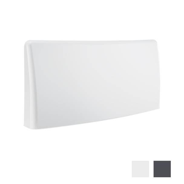 13" RV Exterior Range Hood Exhaust Vent with Built-In Hinged Damper | Fits 10 1/2" Cutout