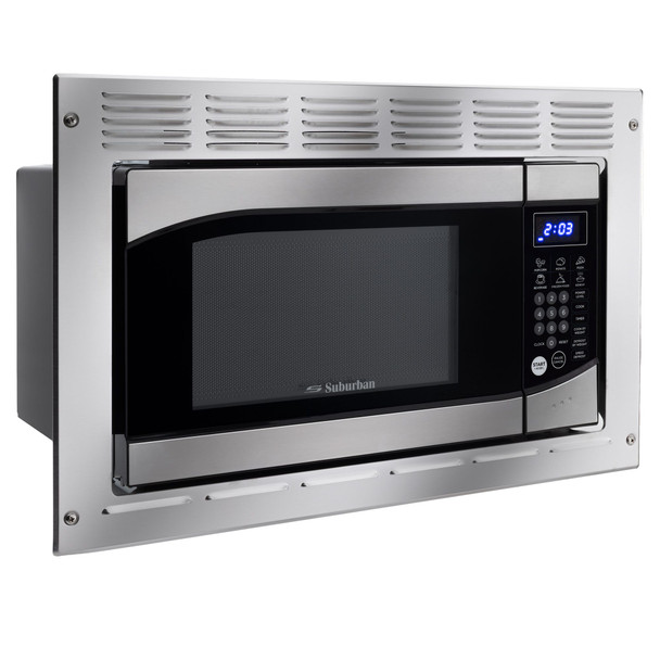 RV Suburban Microwave Stainless Steel 0.9 cu. ft.