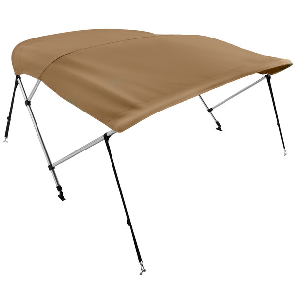 3 Bow Bimini Top Boat Cover 30 Series - 32" Height, 60" Length, 85"- 90" Width