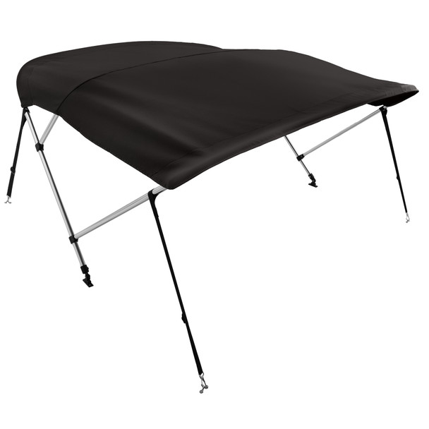 3 Bow Bimini Top Boat Cover 26 Series Universal Tower - 26" Height, 48" Length, 66"-72" Width