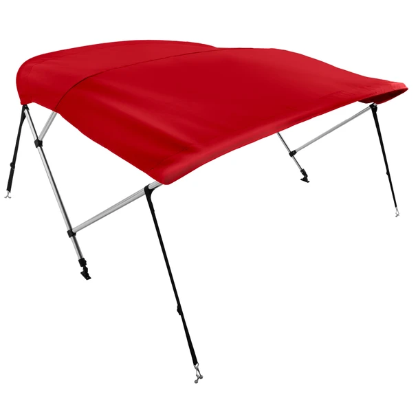 3 Bow Bimini Top Boat Cover 54 Series - 54" Height, 72" Length, 54"- 60" Width